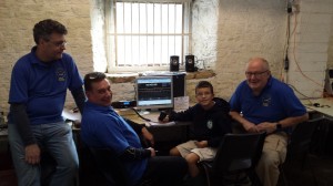 Paul, John, James and Garry at JOTA 2014