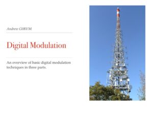 Digital Modulation by G0RVM