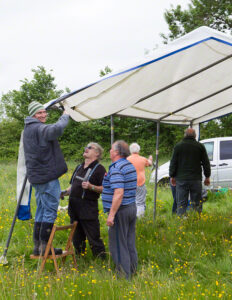 TSGARC Tent Erection