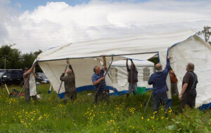 TSGARC Tent Erection